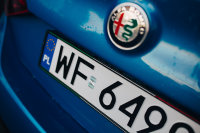 Alti Giri MONO Italy Premium Kennzeichenhalter Set Italien Flagge