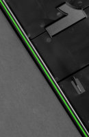 ALTI GIRI MONO Neon Green - Premium Kennzeichenhalter Set in Neon Grün